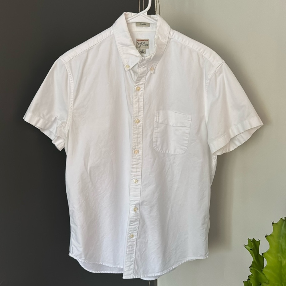 J. Crew short-sleeve cotton button down